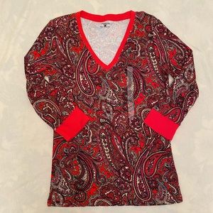 Boho-Chic Cotton Top from Jones New York.